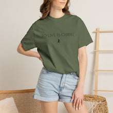Load image into Gallery viewer, "To Live Is Christ"  T-Shirt
